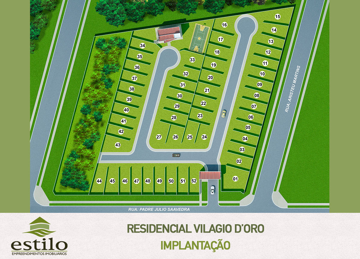 Residencial Vilagio D'Oro - Estilo Condomínios